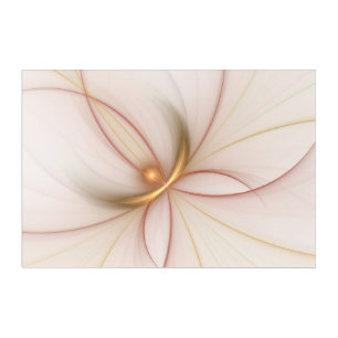 Nobly Copper And Gold Abstract Modern Fractal Art