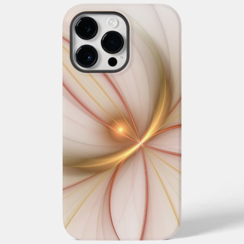 Nobly Copper And Gold Abstract Modern Fractal Art Case_Mate iPhone 14 Pro Max Case