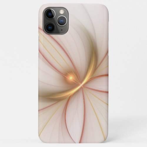 Nobly Copper And Gold Abstract Modern Fractal Art iPhone 11 Pro Max Case