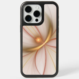 Nobly Copper And Gold Abstract Modern Fractal Art iPhone 15 Pro Max Case