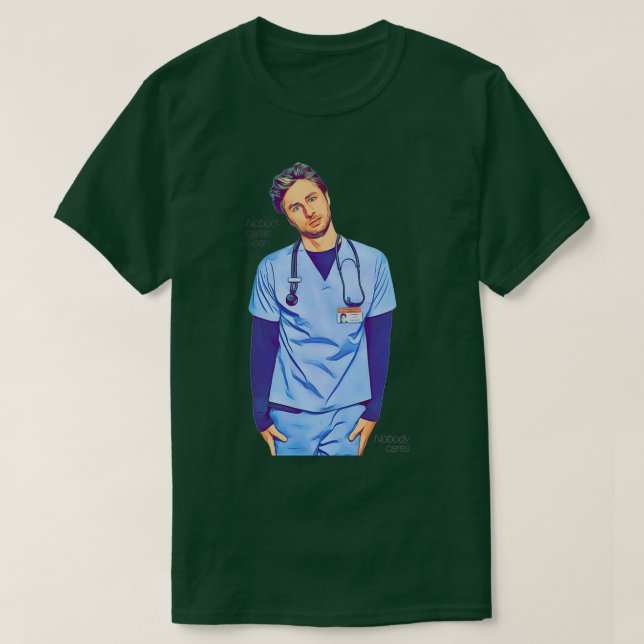 Nobody Cares Sean nobody cares full JD style T-Shirt (Design Front)