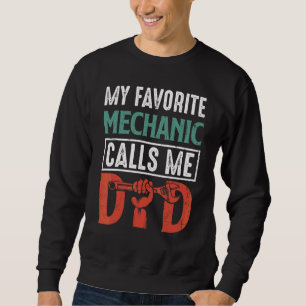 Nobody Cares Work Harder Mechanic Skull Sweatshirt