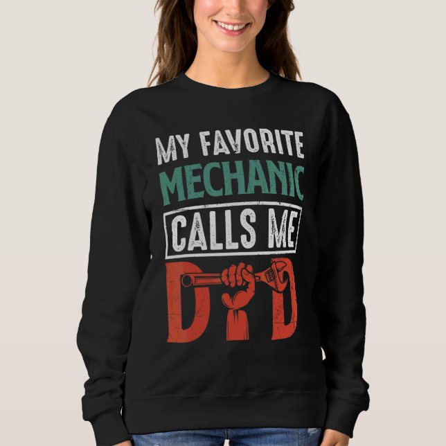 Nobody Cares Work Harder Mechanic Skull Sweatshirt (Front)