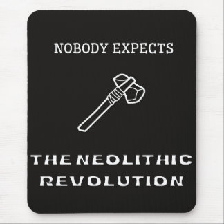 Nobody Expects the Neolithic Revolution Mouse Pad