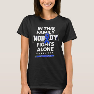 Nobody fights alone Arthrogryposis Awareness T-Shirt