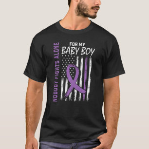 Nobody Fights Alone Baby Boy Son Lupus Awareness F T-Shirt