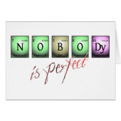 nobody is perfect (Front Horizontal)