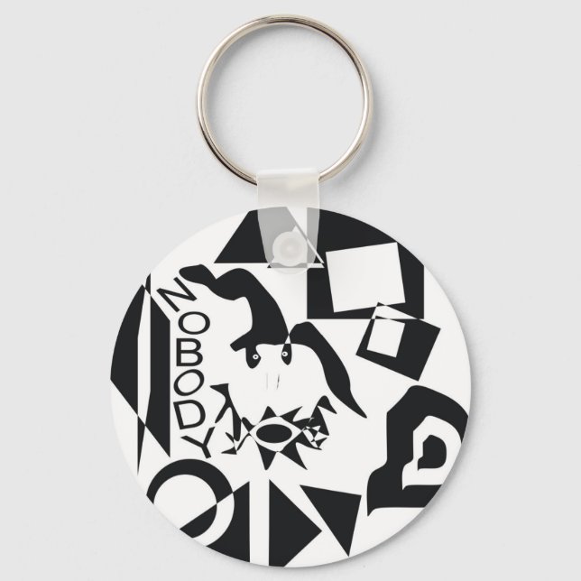 Nobody Keychain (Front)
