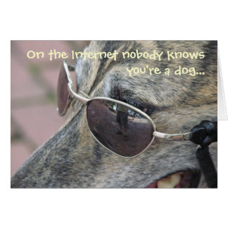 Nobody Knows You're a Dog Cards