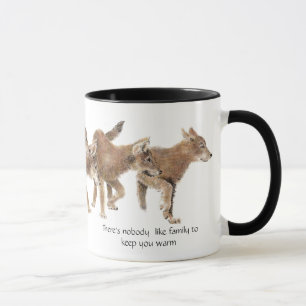 Nobody Like Family  - Wolf pup Mug