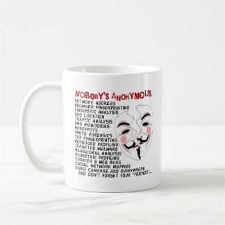 Nobody's Anonymous Coffee Mug