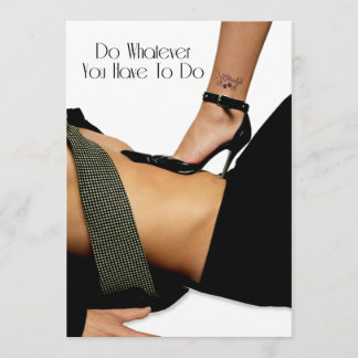 NObody's Bxxch Invitation