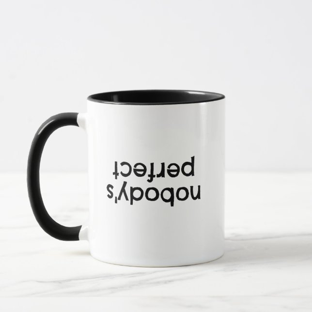 Nobody's Perfect Mug (Left)