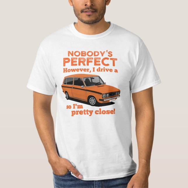 Nobody's perfect with DAF 66 Marathon Combi T-Shirt (Front)