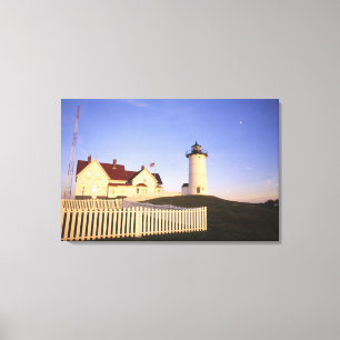 Nobska Lighthouse, Woods Hole, Massachusetts Canvas Print