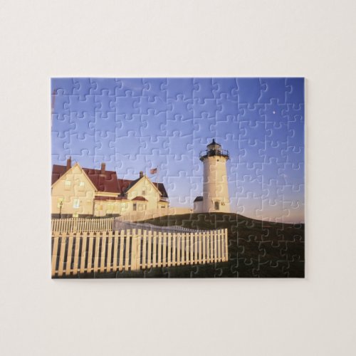 Nobska Lighthouse Woods Hole Massachusetts Jigsaw Puzzle