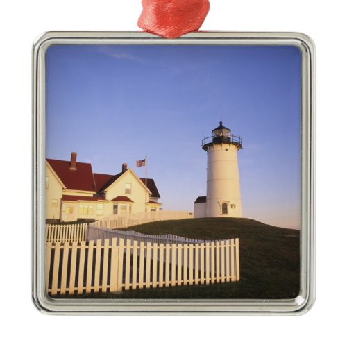 Nobska Lighthouse, Woods Hole, Massachusetts Metal Ornament
