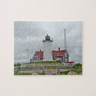 Nobska Point Lighthouse Cape Cod Jigsaw Puzzle