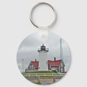 Nobska Point Lighthouse Series Keychain