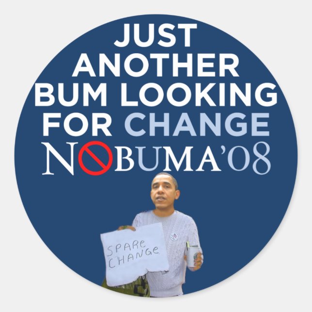 Nobuma Looking For Change Stickers (Front)