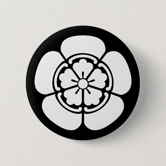 Nobunaga Oda Button (Front)