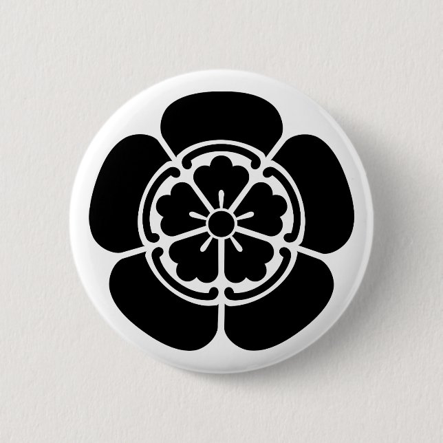 Nobunaga Oda Button (Front)