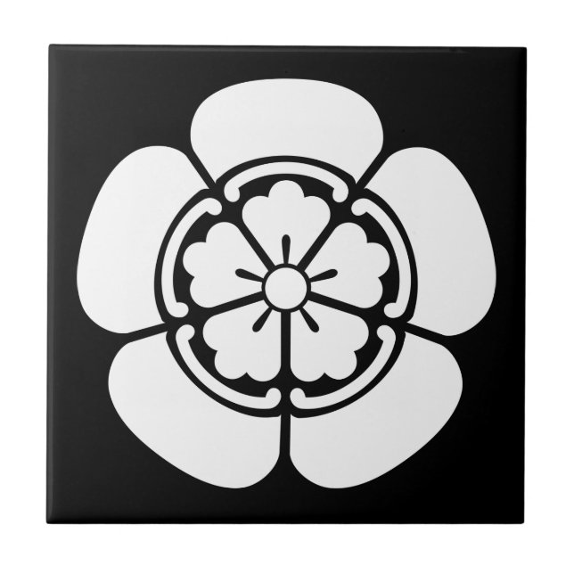 Nobunaga Oda Ceramic Tile (Front)