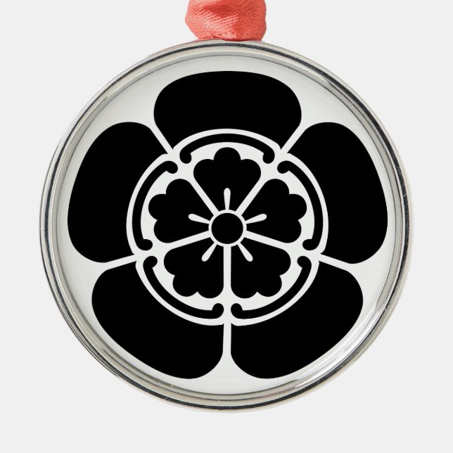 Nobunaga Oda Metal Ornament (Front)