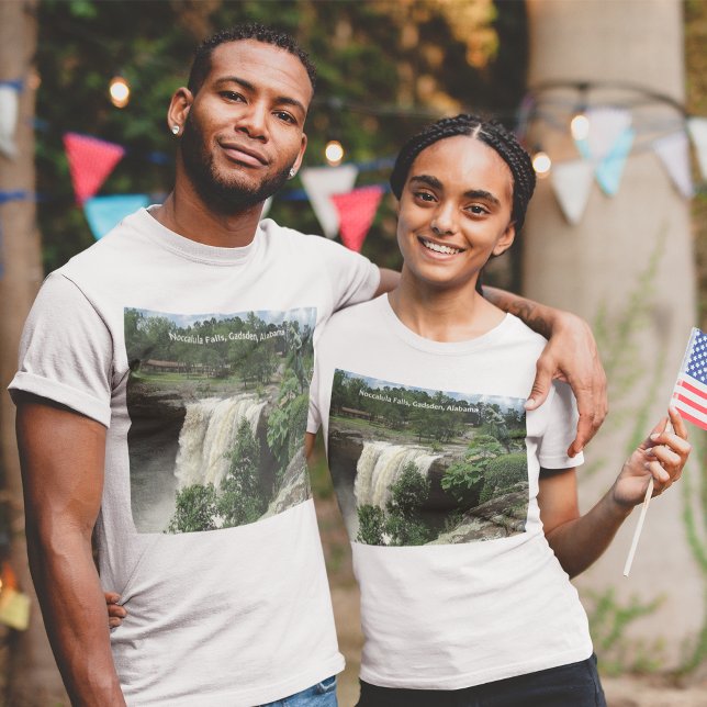 Noccalula Falls, Gadsden, Alabama T-Shirt (Noccalula Falls, Gadsden, Alabama T-Shirt)