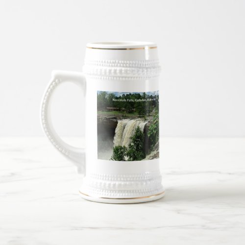 Noccalula Falls Gadsden Alabama USA Travel Beer Stein