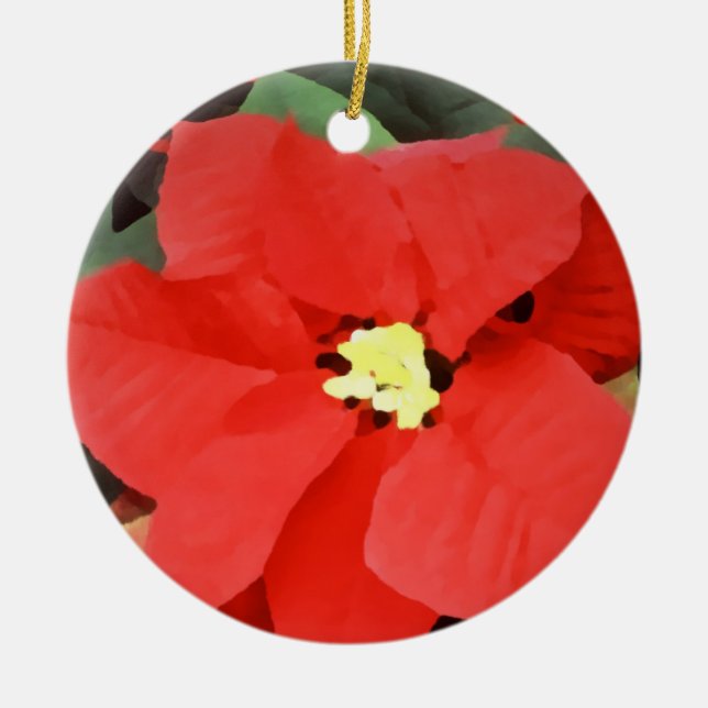 Noche Buena Christmas Ornament (Front)