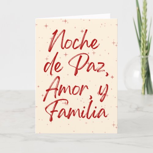 Noche De Paz Card