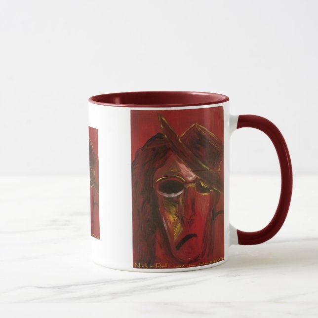 nock in red mug (Right)