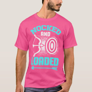 Nocked And Loadet Archery Arrow Sport T-Shirt