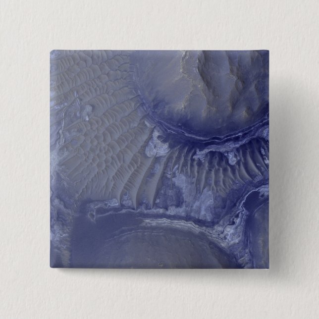 Noctis Labyrinthus formation on Mars Button (Front)