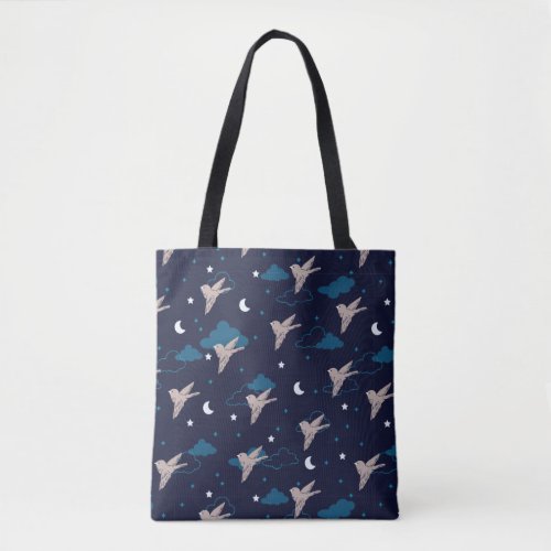  Nocturnal Bird in the Night Tote Bag