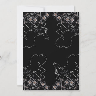 Nocturnal bloom invitation