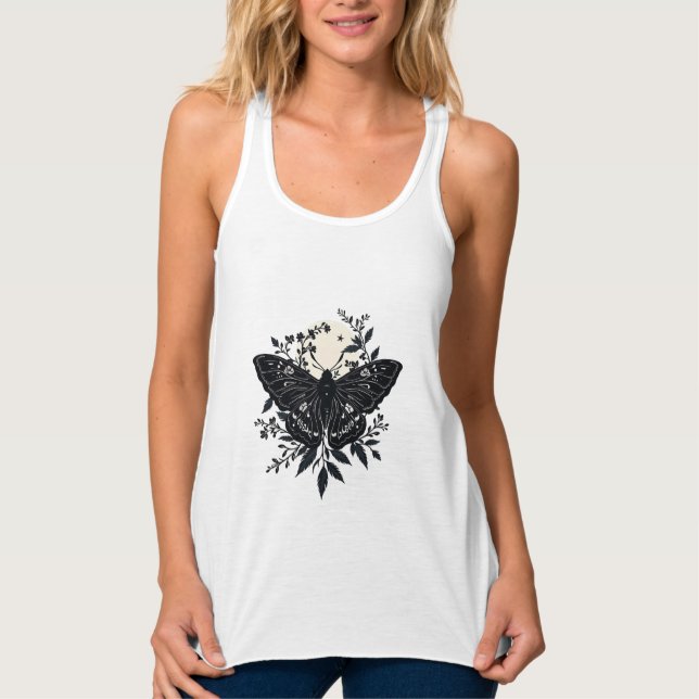 Nocturnal Blooms Tank Top (Front)