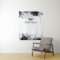 Nocturnal Floral Bridal Shower Photo Prop Backdrop