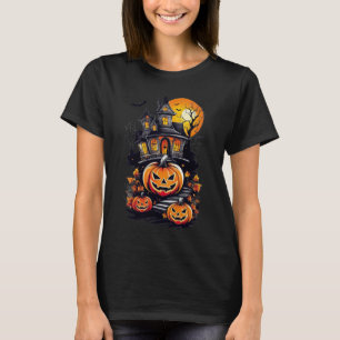 Nocturnal Nexus, Haunted Mansion T-Shirt