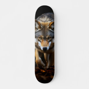 Nocturnal Wild Wolf Skateboard