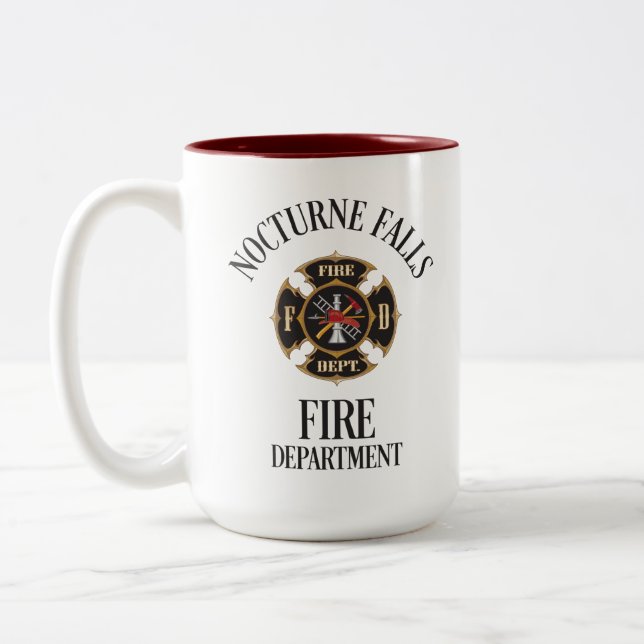 Nocturne Falls Fire Department mug (Left)