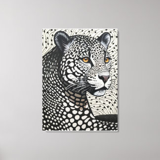 nocturne in Ivory Pulse Canvas Print