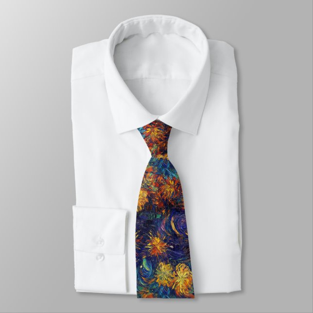 Nocturne - New Year's Eve elegance (37/40) Neck Tie (Tied)