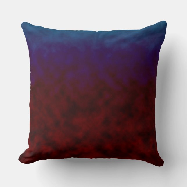Nocturne of the Hollow Flame Throw Pillow (Front)