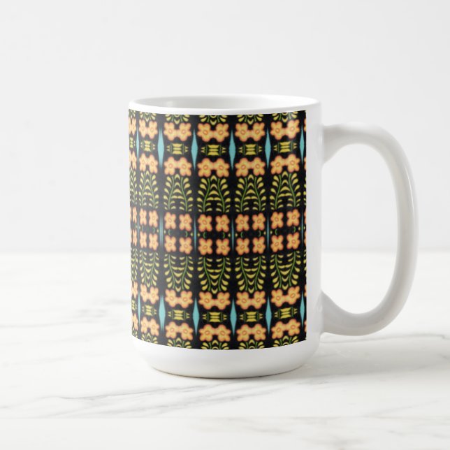 NOCTURNE Tall White Mug (Right)