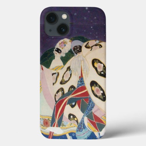 NOCTURNE WITH MASKS  Venetian Masquerade  iPhone 13 Case