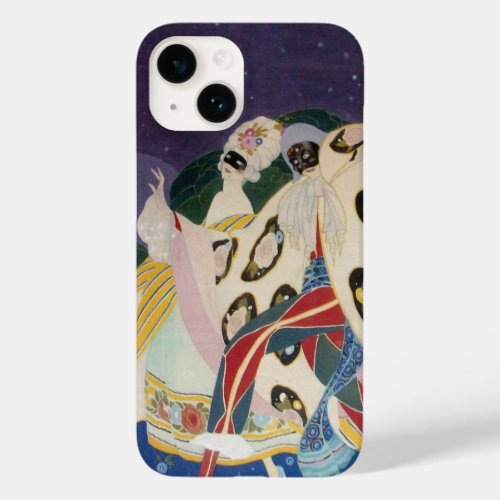 NOCTURNE WITH MASKS  Venetian Masquerade Case_Mate iPhone 14 Case