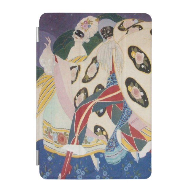 NOCTURNE WITH MASKS / Venetian Masquerade iPad Mini Cover (Front)
