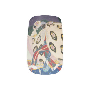 NOCTURNE WITH MASKS / Venetian Masquerade Minx Nail Art